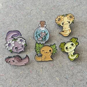 Axolotl Pin Bundle